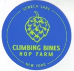 beer sticker from Clinton-Star Brewery ( NY-CLIM-STI-1 )