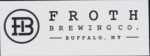 beer sticker from Full Boar Craft Brewery ( NY-FROT-STI-1 )