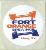 beer sticker from Fort Stanwix Brewing Co. ( NY-FTOR-STI-2 )