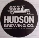 beer sticker from Hudson River Brewery ( NY-HUDO-STI-3 )