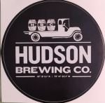 beer sticker from Hudson River Brewery ( NY-HUDO-STI-4 )