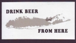 beer sticker from Jamestown Brewing Co. ( NY-JAME-STI-6 )