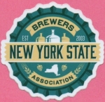 beer sticker from New Yorker Brewing Co ( NY-NEWY-STI-1 )