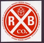 beer sticker from Roe Jan Brewing Co. ( NY-ROCKA-STI-2 )