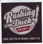 beer sticker from Russian Mule Brewery ( NY-RUSH-STI-1 )