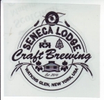 beer sticker from Seneca Stag Brewing ( NY-SEN-STI-1 )