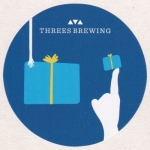 beer sticker from Tighe International ( NY-THRS-STI-1 )