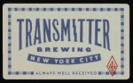 beer sticker from Triphammer Bierwerks ( NY-TRAN-STI-1 )