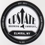 beer sticker from Utica Brewing Co., Inc. ( NY-UPS-STI-1 )