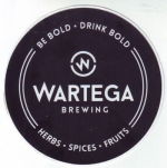 beer sticker from Water Street Brewing Co. ( NY-WAG-STI-1 )