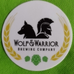 beer sticker from Wolf Hollow Brewing Co. ( NY-WOLA-STI-2 )