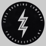 beer sticker from Zip City Brewing Co. ( NY-ZEUS-STI-1 )