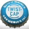 beer crown cap from Avon Brewing Co ( OH-AUG-CAP-1 )