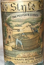 beer label from City Brewery ( OH-CINH-LAB-4 )