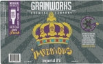 beer label from Granville Brewing Co ( OH-GRAI-LAB-9 )