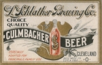 beer label from Schmitt Brewing Co. ( OH-SCHT-LAB-3 )