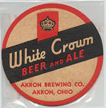 beer coaster from Akronym Brewing Co.  ( OH-AKR-2 )