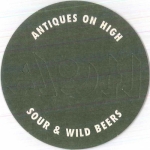 beer coaster from Aqueduct Brewing Co.  ( OH-ANTI-1 )