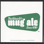 beer coaster from Bushrod Brew Works ( OH-BBP-6 )