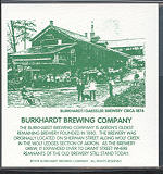 beer coaster from Bushrod Brew Works ( OH-BBP-8 )