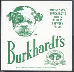 beer coaster from Bushrod Brew Works ( OH-BBP-9 )