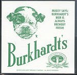 beer coaster from Bushrod Brew Works ( OH-BBP-9A )