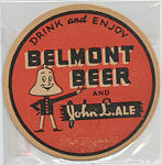 beer coaster from Beltz Beverage Co. ( OH-BEL-3 )