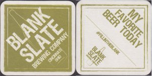 beer coaster from Blimp City Brewery ( OH-BLSL-2 )