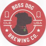 beer coaster from Bottle House Brewing ( OH-BOSS-1 )