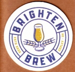 beer coaster from Brilliant City Brewing Co.  ( OH-BRIG-1 )