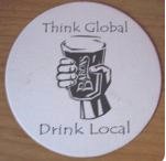 beer coaster from Barrel House Brewing Co. ( OH-BRNS-1 )