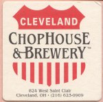 beer coaster from Cleveland Home Brewing ( OH-CCH-3 )