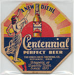 beer coaster from Christian Moerlein Brewing Co. (Moerlein Lager House) ( OH-CDB-2 )