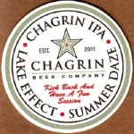 beer coaster from Christ.Diehl Brewing Co. ( OH-CHAG-1 )