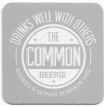 beer coaster from Common House Ales ( OH-CMMN-3 )