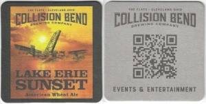 beer coaster from Columbus Brewing ( OH-COBE-3 )