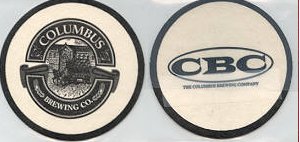 beer coaster from Columbus Brewing Co. ( OH-COL-2 )