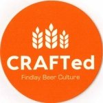 beer coaster from Crockery City Ice & Products Co. ( OH-CRAT-1 )