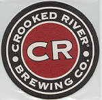 beer coaster from Crown Brewing Co. ( OH-CRK-1 )