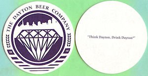 beer coaster from Dayton Breweries Co. ( OH-DAYT-1 )