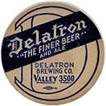 beer coaster from Devil Mountain Brewing Co. ( OH-DEL-2 )