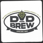 beer coaster from Earnest Brew Works ( OH-DVDB-1 )