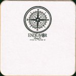 beer coaster from Esoteric Brewing Co ( OH-ENDE-1 )