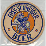 beer coaster from Four Fellows Pub & Eatery ( OH-FOS-1 )