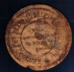 beer coaster from Frederick Bernhardt (Dover Brewing Co.) ( OH-FRA-4 )