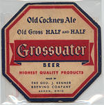 beer coaster from Gerke Brewing Co. ( OH-GEO-5 )