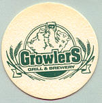 beer coaster from Gund Brewing Co. ( OH-GGB-1 )