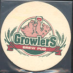 beer coaster from Gund Brewing Co. ( OH-GGB-2 )