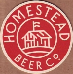 beer coaster from Hoof Hearted Brewing ( OH-HMST-2 )