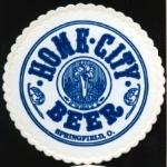 beer coaster from Homestead Beer Co ( OH-HOME-1 )